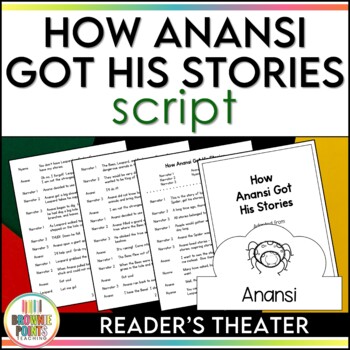 Preview of How Anansi Got His Stories Reader's Theater Script