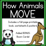 How Animals Move {Printable book / sorting worksheets} & B