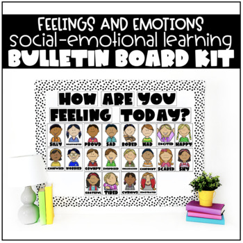 Preview of How Are You Feeling? Bulletin Board | SEL | Social Emotional Learning