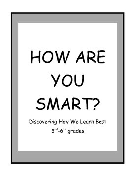 Preview of How Are You Smart?
