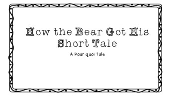 Preview of How Bear Got His Short Tale
