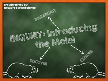 Preview of INQUIRY: Introducing the Mole!