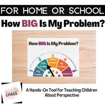 Preview of How Big Is My Problem? Perspective and Big Picture Thinking for younger children