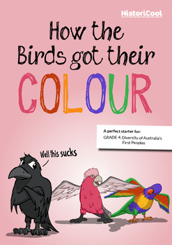 Preview of How Birds got their Colour & Other Dreamtime Stories Poster and Resource Bundle