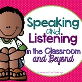 Active Listening {Tools to Develop Speaking & Listening Skills}