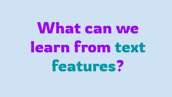 Preview of How Can Text Features Help?