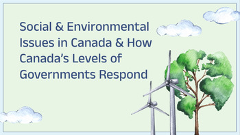 Preview of How Canada's Levels of Government Deal with Social & Environmental Issues