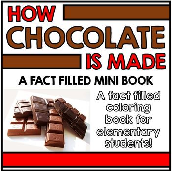 Preview of How Chocolate is Made Fact Filled Mini Book