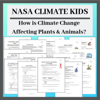 Preview of How Climate Change is Affecting Plants & Animals: NASA Climate Kids