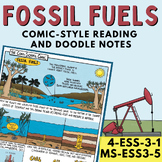 How Do Fossil Fuels Form? Guided Notes Pack