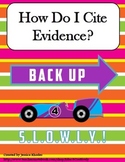 How Do I Cite Evidence?