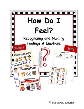 Preview of How Do I Feel? Recognizing and Naming Feelings