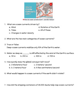 Preview of How Do Ocean Currents Work?