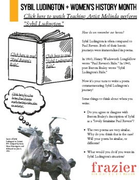 Preview of How Do We Remember our Heroes? Sybil Ludington