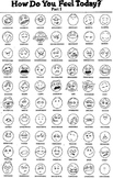 How Do You Feel Today? Autism Feelings Chart Icon/Nonverbal