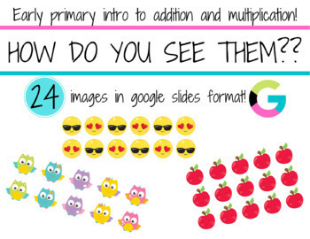 Preview of How Do You See Them? Early Primary Addition, Multiplication, & Array Math Talks