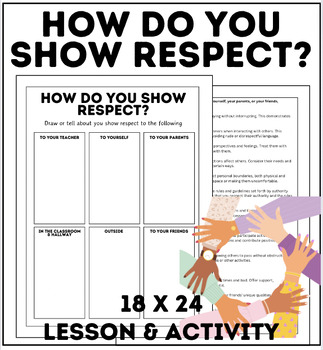 Preview of How Do You Show Respect? | Lesson and Activity | Violence Prevention