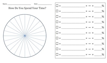Preview of How Do You Spend Your Time?