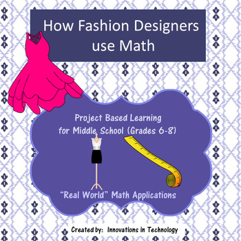 Preview of How Fashion Designers Use Math in their Career - Real World Math