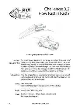 Preview of How Fast is Fast? - DRIVING STEM