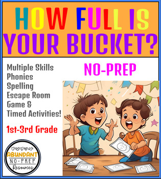 Preview of How Full Is Your Bucket? | Digital Resources