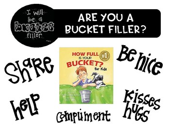 Preview of How Full is Your Bucket