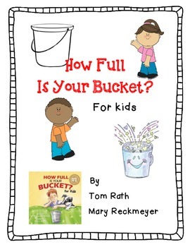 Preview of How Full is Your Bucket, For Kids - A Complete Book Response Journal