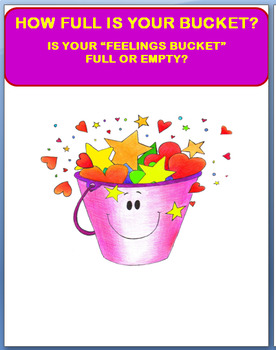 Preview of Is your "Feelings" Bucket Full or Empty? CDC Health Standard 4