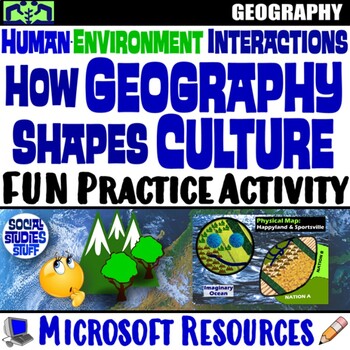 Preview of Explore How Geography Shapes Culture Practice Activity | Microsoft