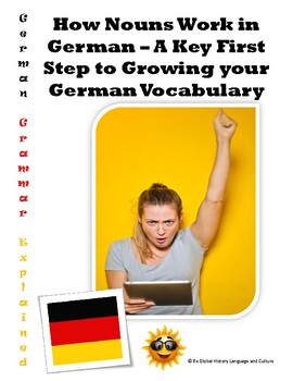 Preview of How German Nouns Work: Grow Your Vocabulary - Distance Learning