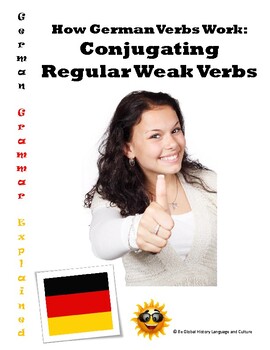 Preview of How German Verbs Work: Regular Weak Conjugation - Distance Learning