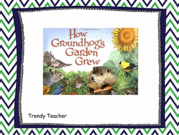Preview of How Groundhog's Garden Grew Journey's flipchart (Promethean)