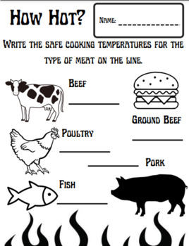 Safe Cooking Temperatures