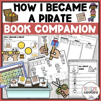 Preview of How I Became a Pirate Printable Book Companion