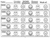 How I Handled My Emotions Chart