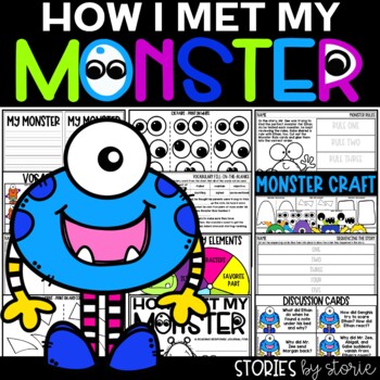 Preview of How I Met My Monster Printable and Digital Activities