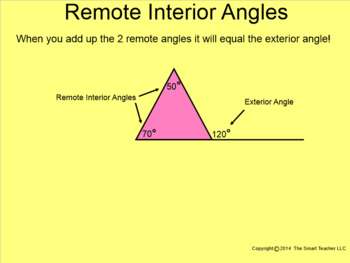 How I Teach Exterior And Remote Interior Angles