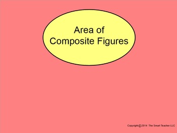 Preview of How I Teach Finding Area of Composite Figures