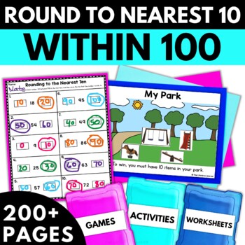 Preview of Rounding to the Nearest 10 Within 100 | 3.NBT.1 | Rounding 3rd Grade