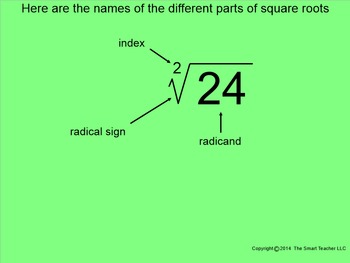 Preview of How I Teach Simplifying Square Roots