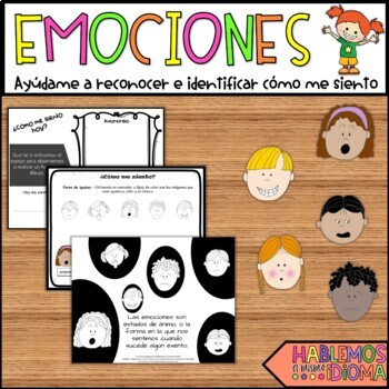 Preview of Emociones | How i feel in Spanish