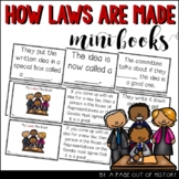 How Laws are Made Mini Books for Social Studies