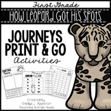 How Leopard Got His Spots Journeys First Grade Print and G