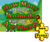 How Many Animals PUZZLE: English Communication Activities