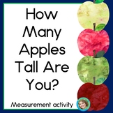 Apples Nonstandard Measurement and Graphing Making and Int
