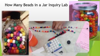 Preview of Engage Curiosity: How Many Beads in a Jar - Indirect Observation Lab