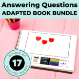 How Many? Color? What?  Adapted Book Bundle Special Educat