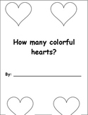 How Many Colorful Hearts? Printable Book