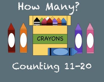 Preview of How Many? Counting Numbers 11-20 SMARTboard Activity