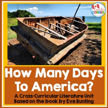 Preview of How Many Days to America Literature Unit